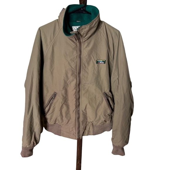 VTG LL Bean Fleece Lined Jacket XL - Picture 1 of 5